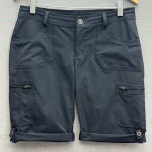 Kuhl Women's Outdoor Performance Horizn 13" Shorts Black Size 8